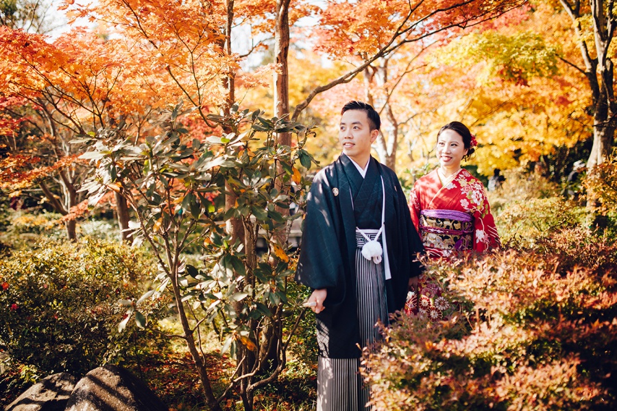 Japan Tokyo Kimono Photoshoot At Tachikawa Park During Autumn  by Lenham  on OneThreeOneFour 1