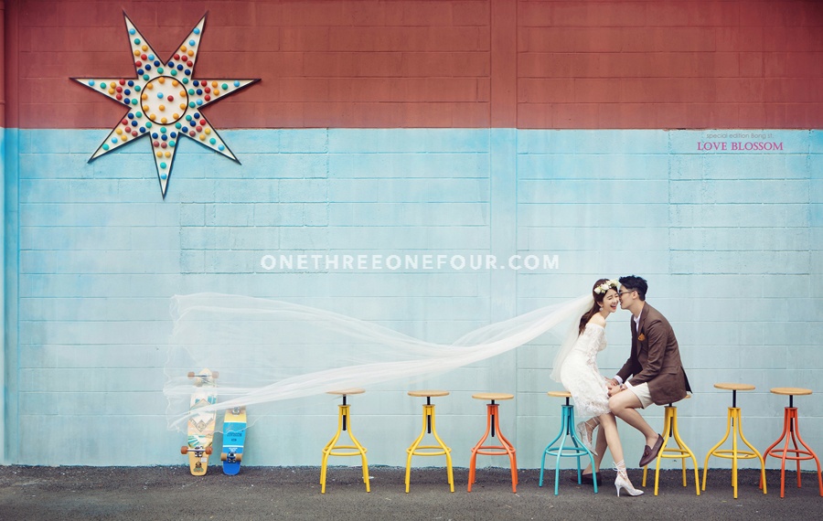 2016 Studio Bong Korea Pre-Wedding Photography - Love Blossom  by Bong Studio on OneThreeOneFour 51