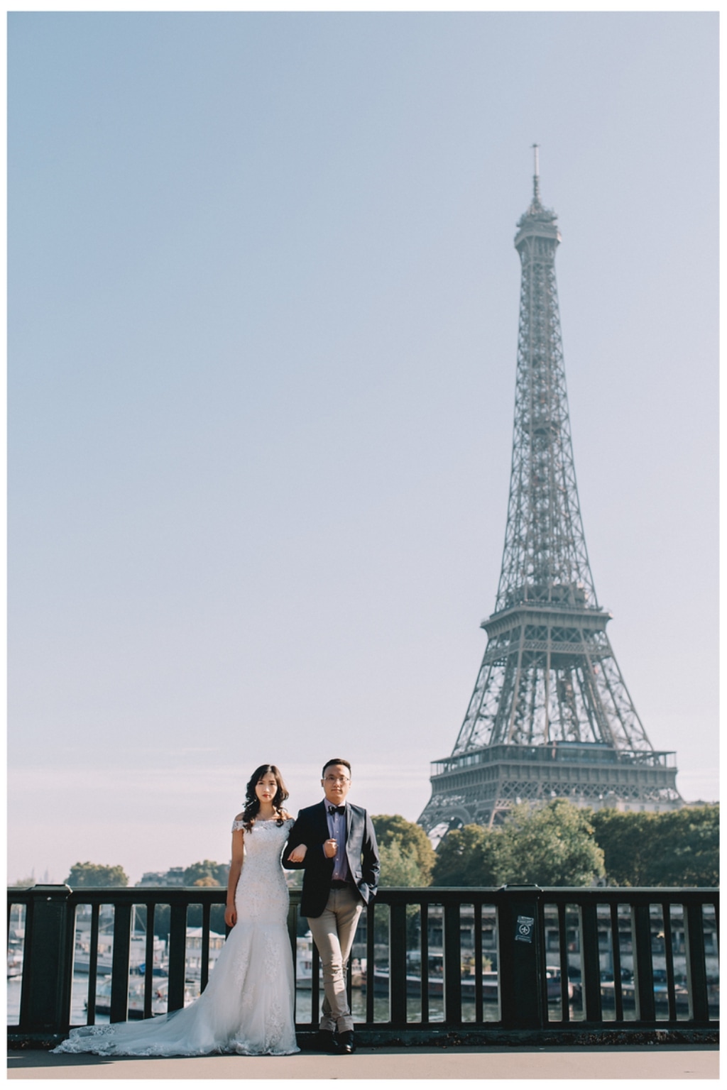 巴黎婚紗拍攝 - 比爾哈基姆橋與亞歷山大三世橋 by Vin on OneThreeOneFour 8