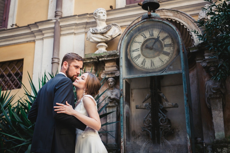 Rome Wedding Photoshoot - Pantheon by Olga  on OneThreeOneFour 17