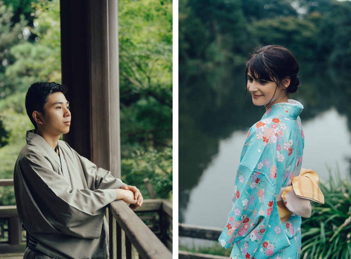 I: Mixed couple pre-wedding in Tokyo wearing kimono by Lenham on OneThreeOneFour 7