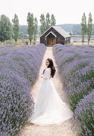 Melbourne Pre-Wedding at Lavender Farms and around the city