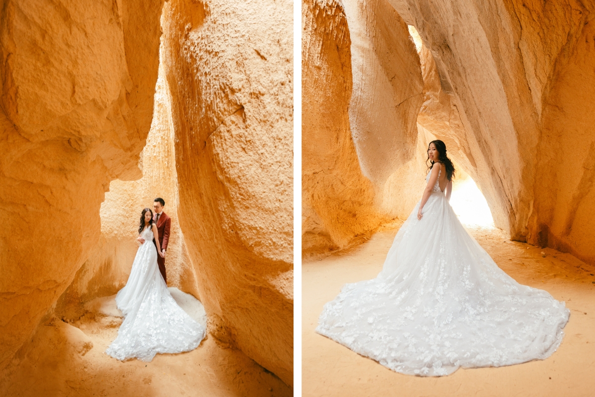 Cappadocia Pre-Wedding Photoshoot Hot Air Balloons Cave Hotel Roof Carpet Shop Slot Canyon Vintage Car by Aric on OneThreeOneFour 18