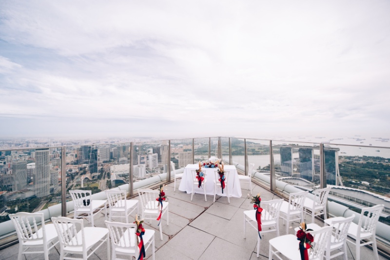 J&ZH: Singapore Wedding day at 1-altitude Bar by Cheng on OneThreeOneFour 16