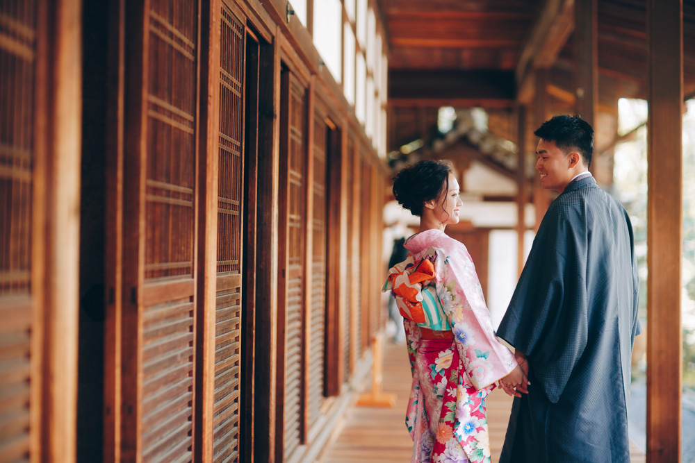 Pre-Wedding Photoshoot In Kyoto And Nara At Gion District And Nara Deer Park by Kinosaki  on OneThreeOneFour 25