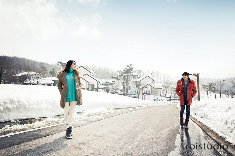 Gangwon-do Winter Korean Wedding Photography by Roi Studio on OneThreeOneFour 2