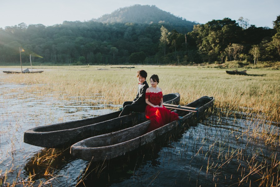 M&J: Pre-Wedding Photoshoot for a Japanese couple in Bali at Lake Tamblingan and Munduk Waterfall by Cahya on OneThreeOneFour 1