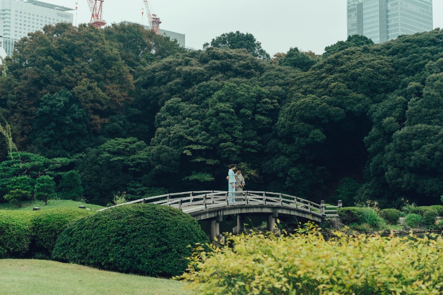 I: Mixed couple pre-wedding in Tokyo wearing kimono by Lenham on OneThreeOneFour 19