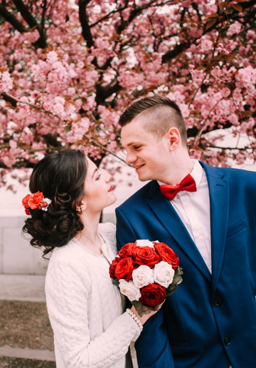 Prague Pre-Wedding Photography At Garden Of The Ramparts In Spring 