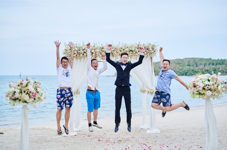 Thailand Beach Destination wedding at Anantara Lawana Koh Samui Resort by Toa on OneThreeOneFour 29