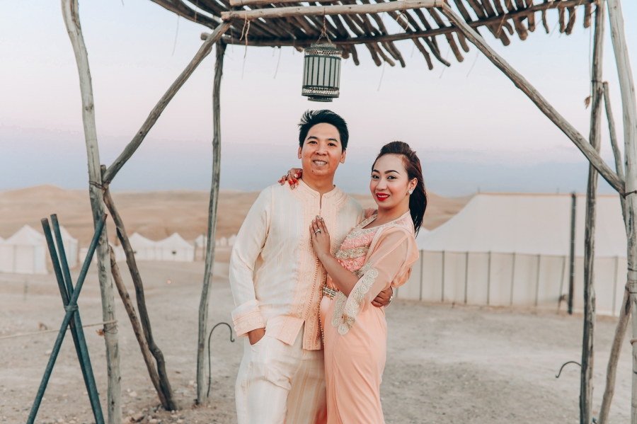 Morocco Surprise Proposal And Casual Couple Photoshoot At Agafay Desert by AW on OneThreeOneFour 26