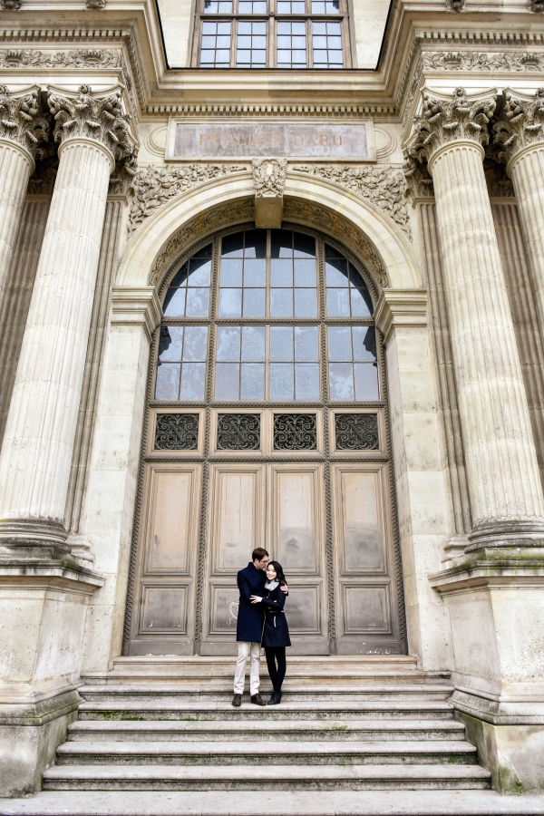 Paris Honeymoon Photoshoot at Palais Garnier Opera House and the Louvre by Arnel on OneThreeOneFour 7