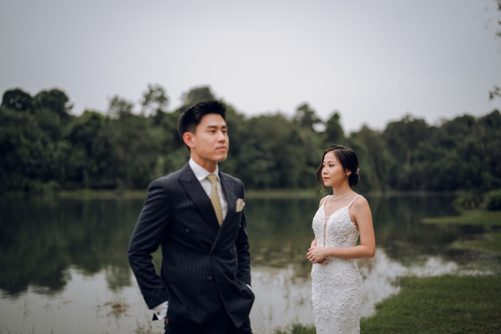 Prewedding Photoshoot At Whisky Library, Gillman Barracks And Lower Peirce Reservoir by Michael on OneThreeOneFour 33