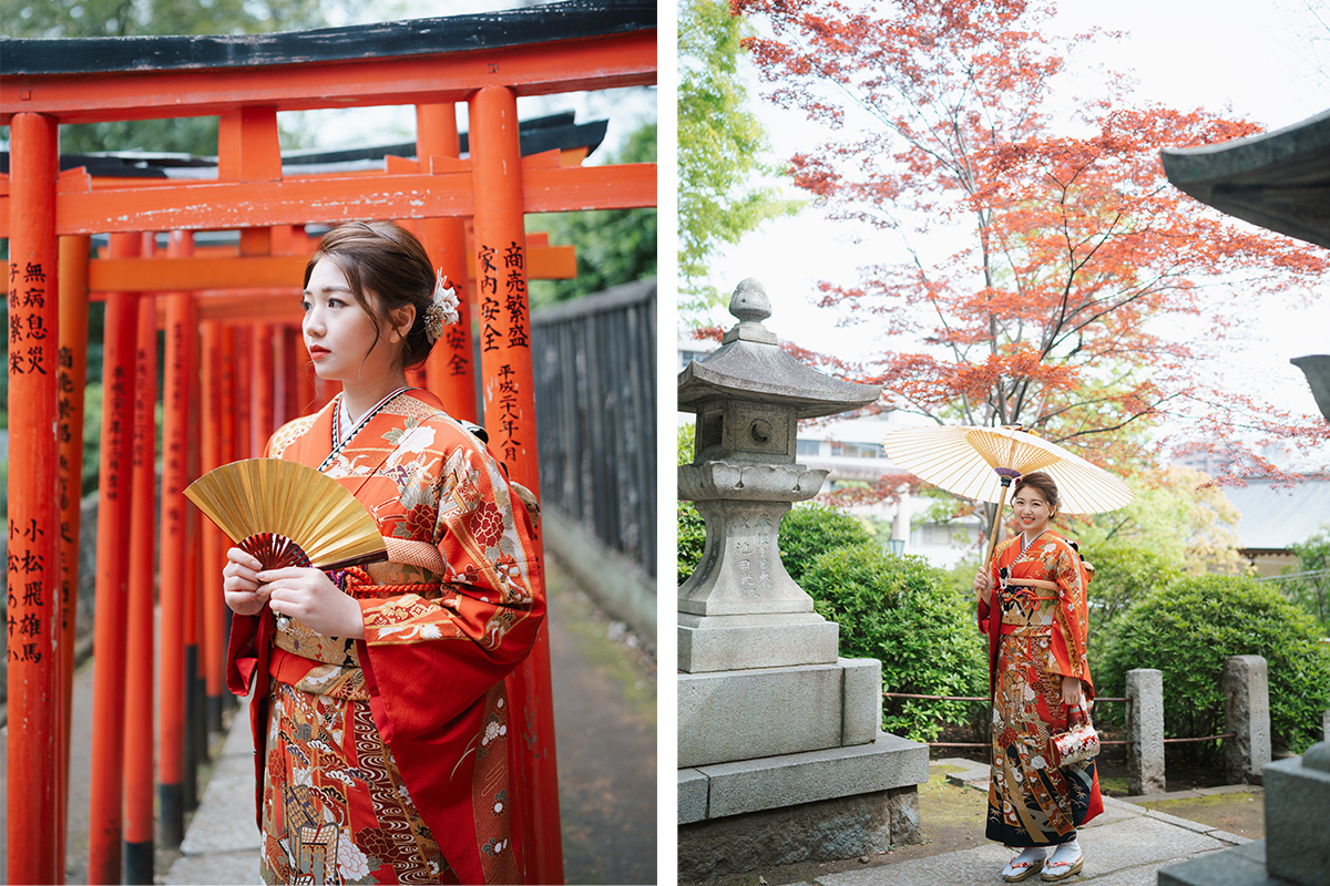 Sakura Prewedding Photoshoot Amidst Mt. Fuji and Tokyo's Full Bloom by Dahe on OneThreeOneFour 3