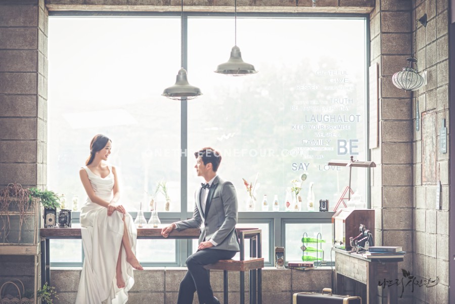 Korean Studio Pre-Wedding Photography: Studio by Nadri Studio on OneThreeOneFour 13