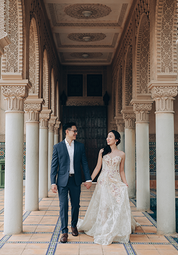 J&A: Pre-wedding photoshoot in hometown at Taman Saujana Hijau, Astaka Morocco, Kanching Waterfall