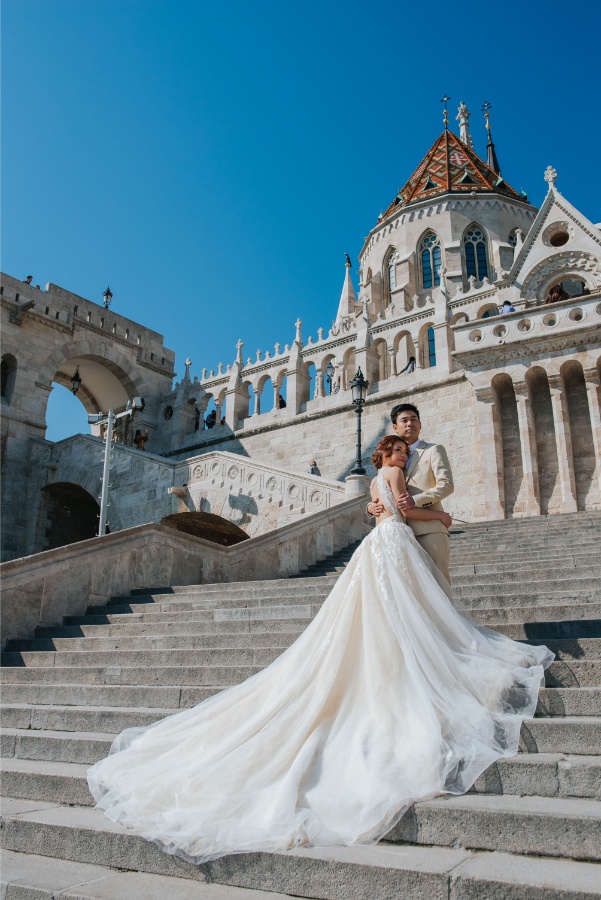 S&G: Budapest Pre-wedding Photoshoot at Castle District by Drew on OneThreeOneFour 19