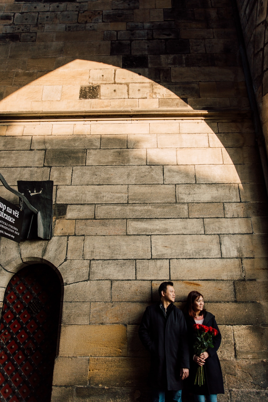 W&H Surprise Proposal Prague Photographer | Charles Bridge, Riverside by Nika on OneThreeOneFour 4