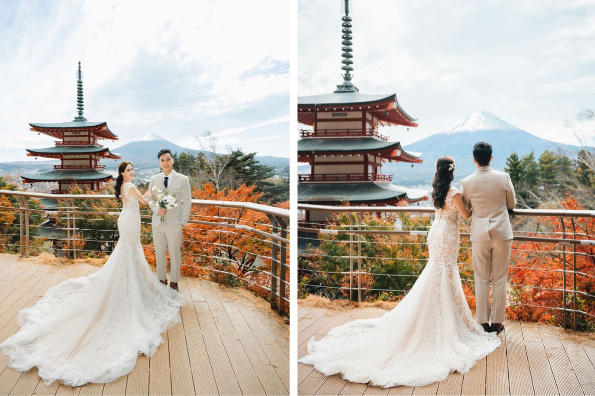 東京根津神社傳統和服拍攝. 以及忠霊塔和富士山的婚前拍攝 by Dahe on OneThreeOneFour 6